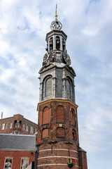 Fototapeta na wymiar Munttoren (Coin Tower) in Amsterdam, Netherlands