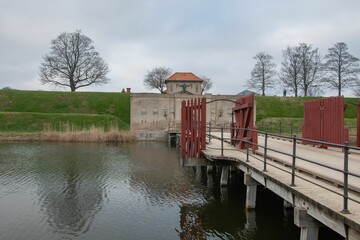 Citadel Kastellet fortress in Copenhagen, Denmark