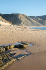 Rocks and Castelejo Beach; Algarve; Portugal