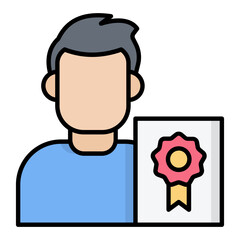 Specialization Line Color Icon