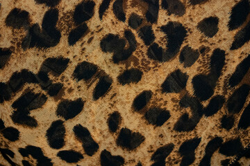 Close up animal print texture