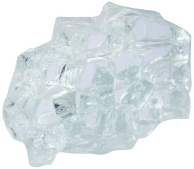 Broken glass crystal
