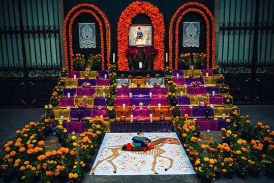 Ofrendas in Mexico City, Mexico