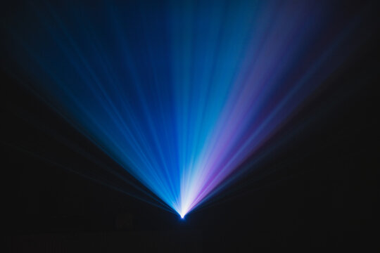 Beams of laser light