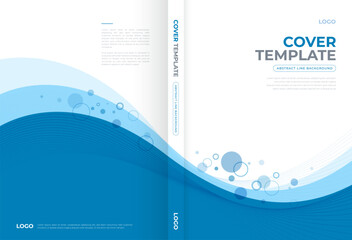 abstract wave background design