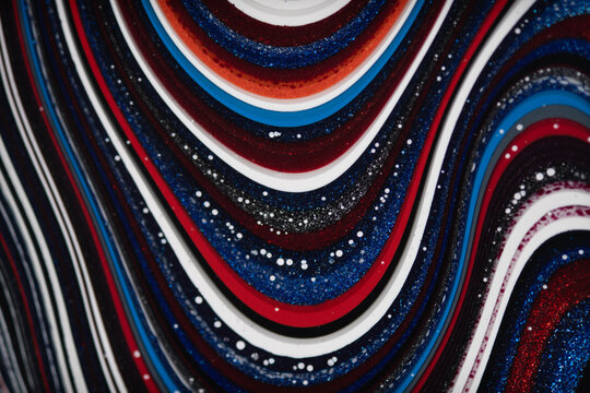 Surface of colorful fordite - Powered by Adobe