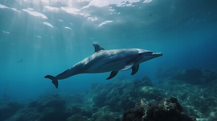 AI Captivating Marine Wildlife: Stunning Shots of Creatures in their Oceanic Habitat