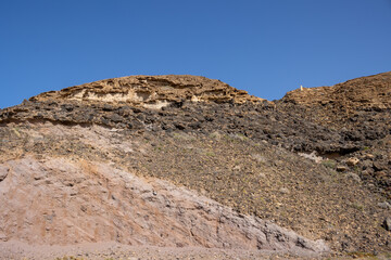 Mountains in Natural Park Jandia, Fuerteventura