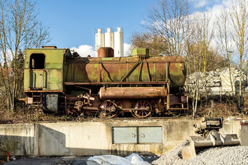 Alte Dampflokomotive