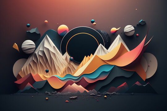 Beautiful Abstract Art for Dekstop Wallpaper