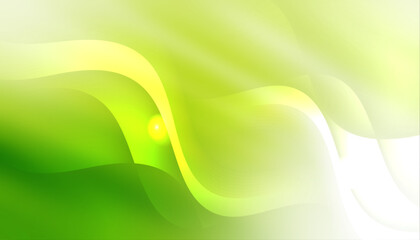 Fototapeta na wymiar Green Light Background Vector for Free Download Wallpaper