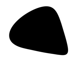 black shape for design