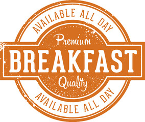All Day Breakfast Vintage Diner Sign
