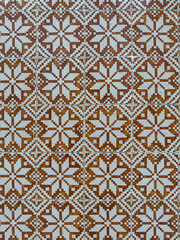 Traditional ornate portuguese decorative tiles azulejos