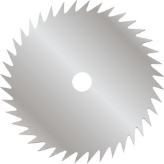 wood saw vector eps 10