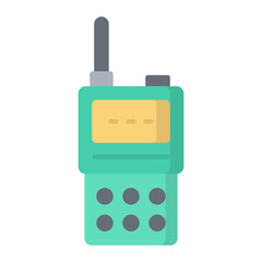 Walkie Talkie Flat Icon