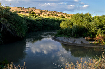 Fototapeta na wymiar Jordan River Israel