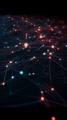 Obraz premium Abstract Background with Lights