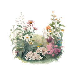 green leaves individual elements collection - for bouquets, wreaths, wedding invitations, anniversary, birthday, postcards, greetings