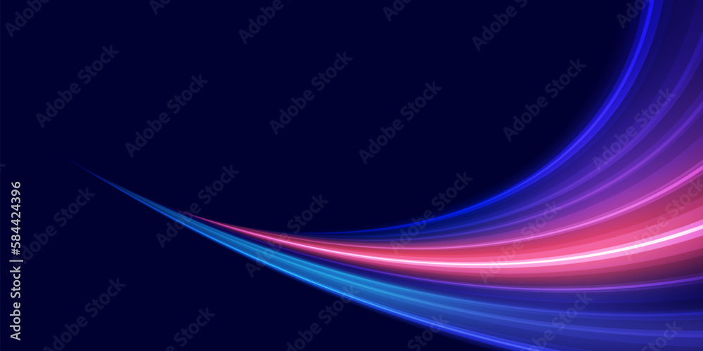 Aufkleber Modern abstract high-speed motion effect. Futuristic dynamic motion technology. Motion pattern for banner or poster design background idea. Vector eps10.
