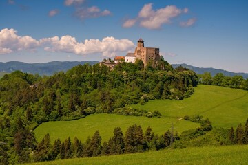 Stara Lubovna castle in Slovakia, Europe landmark. Discover the beauty of old castles and the...