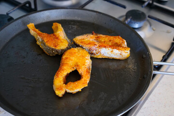 stir-fried salmon,omega 3 source salmon fries,