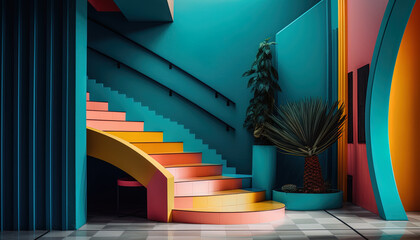 The perfect combination of contemporary and fun design, with an impressive staircase