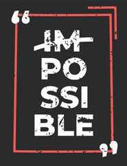 Motivational print for clothes t-shirt, poster, banner. Vector elements.