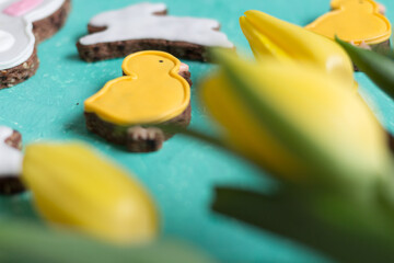 Delicious Decorated Easter Cookies