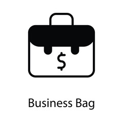 Business Bag icon. Suitable for Web Page, Mobile App, UI, UX and GUI design.