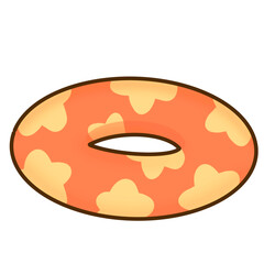 Rubber swimming ring