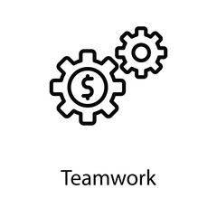 Teamwork icon. Suitable for Web Page, Mobile App, UI, UX and GUI design.