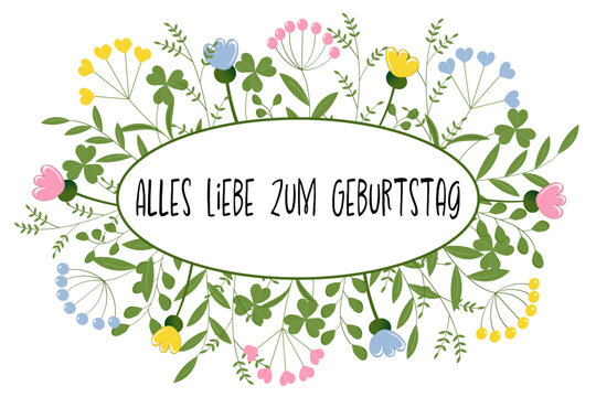 Alles Liebe Zum Geburtstag Groß Oder Klein Geburtstagsgrüße Images – Browse 1,232 Stock Photos, Vectors, and Video