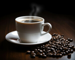 Fototapeta premium Unbelievable but true the hidden healing effect of caffeine on diabetes prevention. . AI generation.