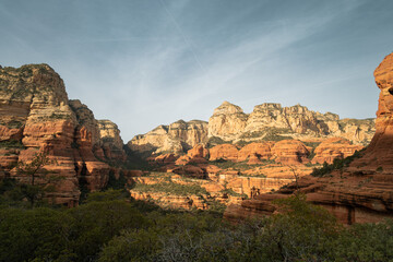 Incredible views from viewpoint above Boynton Canyon in Sedona AZ.