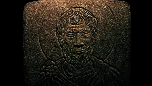 Generic Historical Man Carving Lit Up