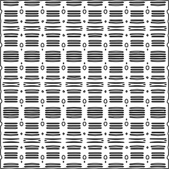 Stylish texture with figures from lines.
Abstract geometric black and white pattern for web page, textures, card, poster, fabric, textile. Monochrome graphic repeating design. 