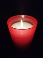 candle in the dark