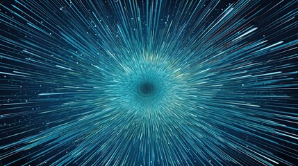 Obraz premium Space Warp Background, Generative AI