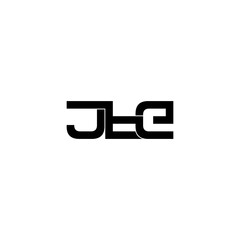 jte lettering initial monogram logo design