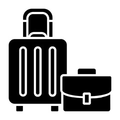 Baggage Glyph Icon