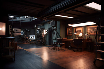 Movie studio. Generative AI