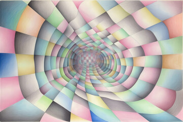 What is the first thing you notice about this optical illusion Deciphering its hidden meaning can be a key to Psychology art concept. AI generation.