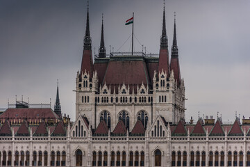 Fototapeta premium View of Budapest city center, Hungary
