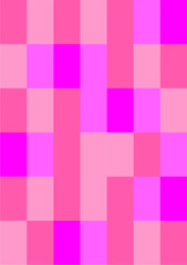 The background image is in pink tones, using shapes to arrange. Composition with gradation used for graphics