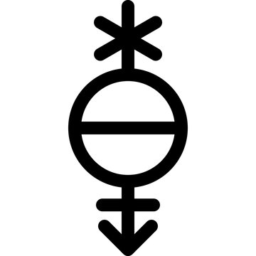 pangender gender orientation symbol sexual icon