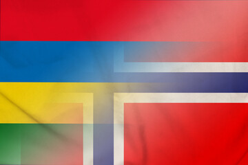 Mauritius and Norway government flag transborder negotiation NOR MUS