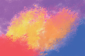 watercolor pastel background hand painted. aquarelle colorful stains on paper