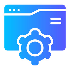 settings gradient icon