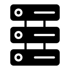 database glyph icon